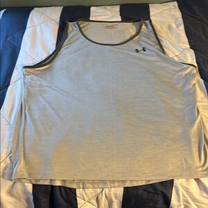 Under Armour Men's Gray Tank Top - The Texh Tank - Size XL